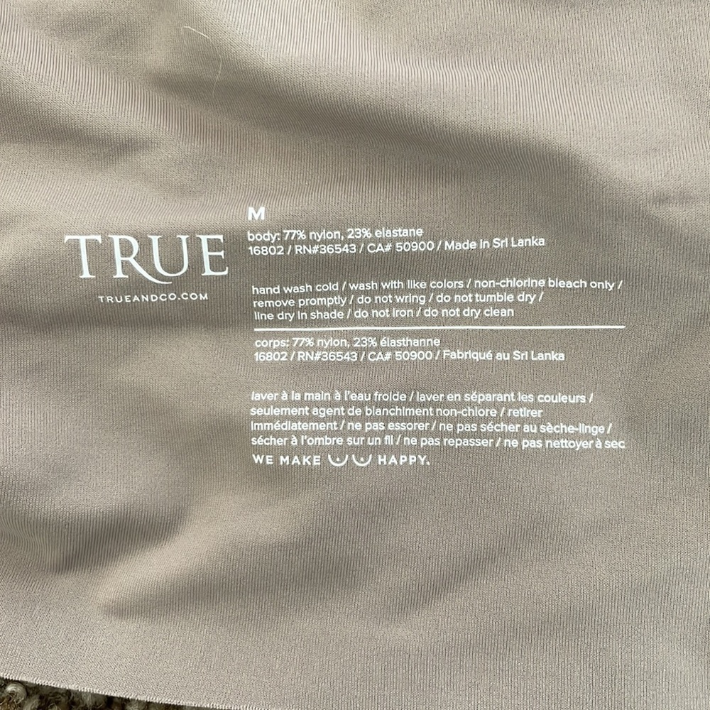 True & Co Body Boost Bra - Tan M - Picture 6 of 6